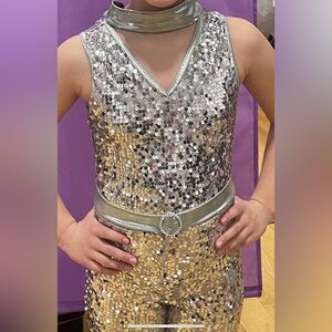 Weissman disco costume medium child